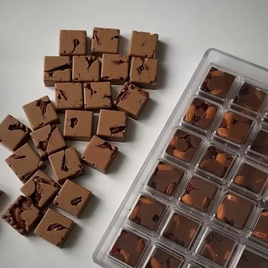 crownX cubes being finished by hand